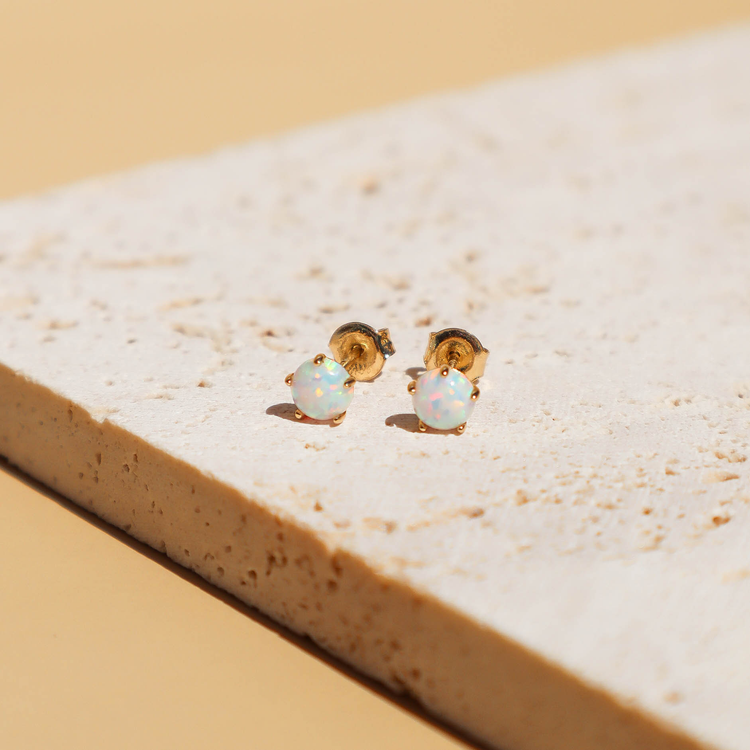 Dainty 10k Gold Earrings