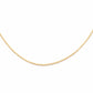 dainty 14k gold box chain